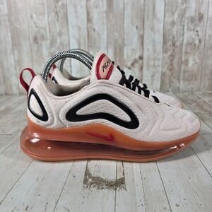 Nike Air Max 720 Pale Pink Black University Red AR9293-602 Womens Size 7